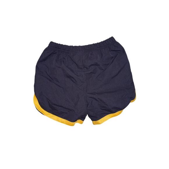 Vintage Disney Main Street Winnie the Pooh Track Shorts  24M Navy Yellow 5 Pooh - Picture 4 of 6